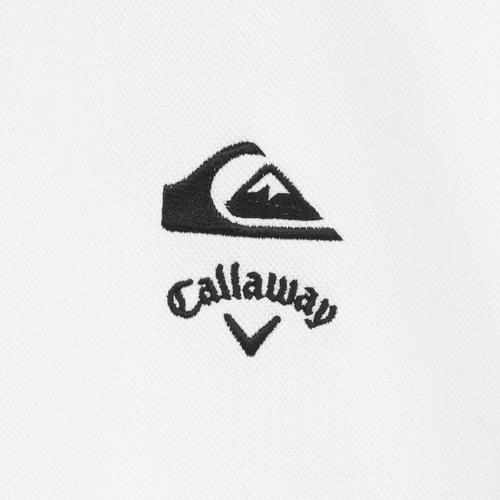 【QUIKSILVER X Callaway】CWQS POLO SSバックロゴ半袖ポロシャツ