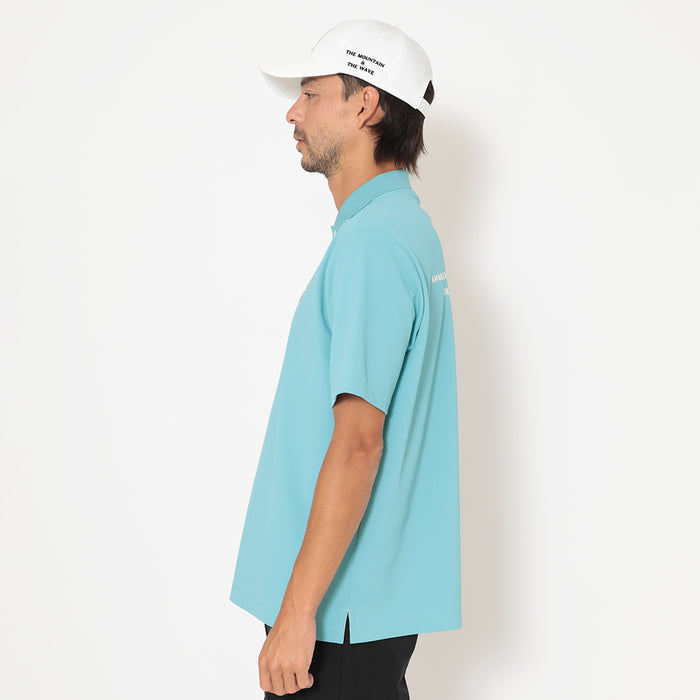 【QUIKSILVER X Callaway】CWQS POLO SSバックロゴ半袖ポロシャツ