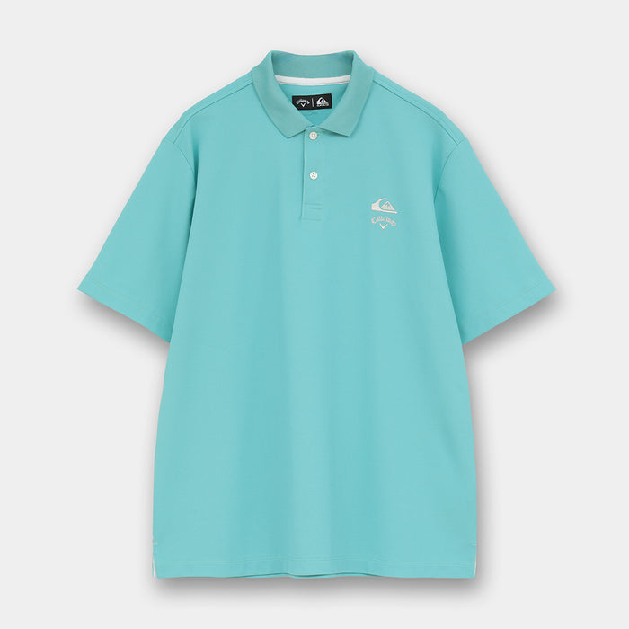 【QUIKSILVER X Callaway】CWQS POLO SSバックロゴ半袖ポロシャツ