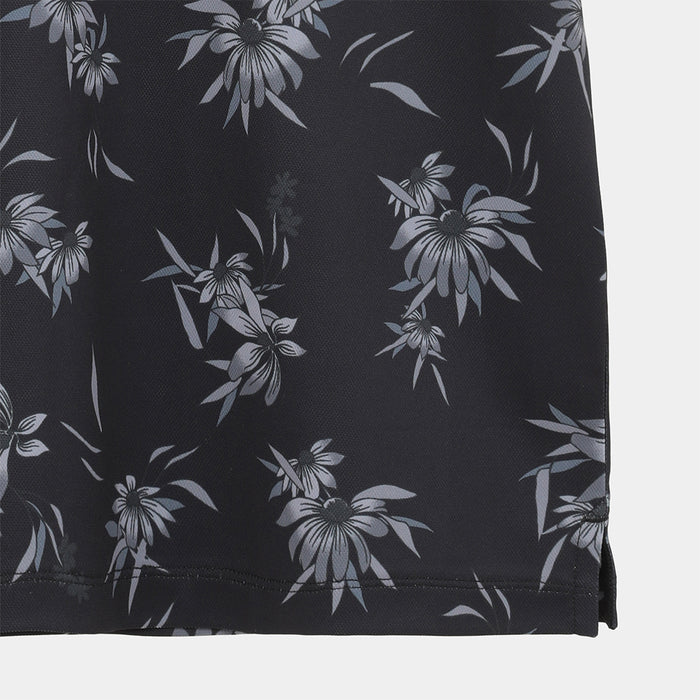 【QUIKSILVER X Callaway】CWQS COASTAL FLORAL POLO SS花柄プリント半袖シャツ