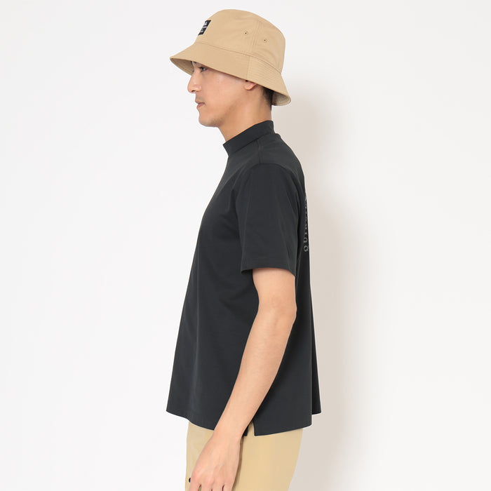 【QUIKSILVER X Callaway】CWQS MOCK NECK STバックロゴ半袖モックネック