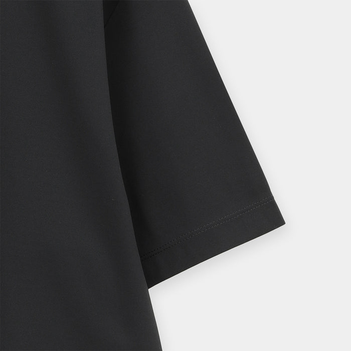 【QUIKSILVER X Callaway】CWQS MOCK NECK STバックロゴ半袖モックネック