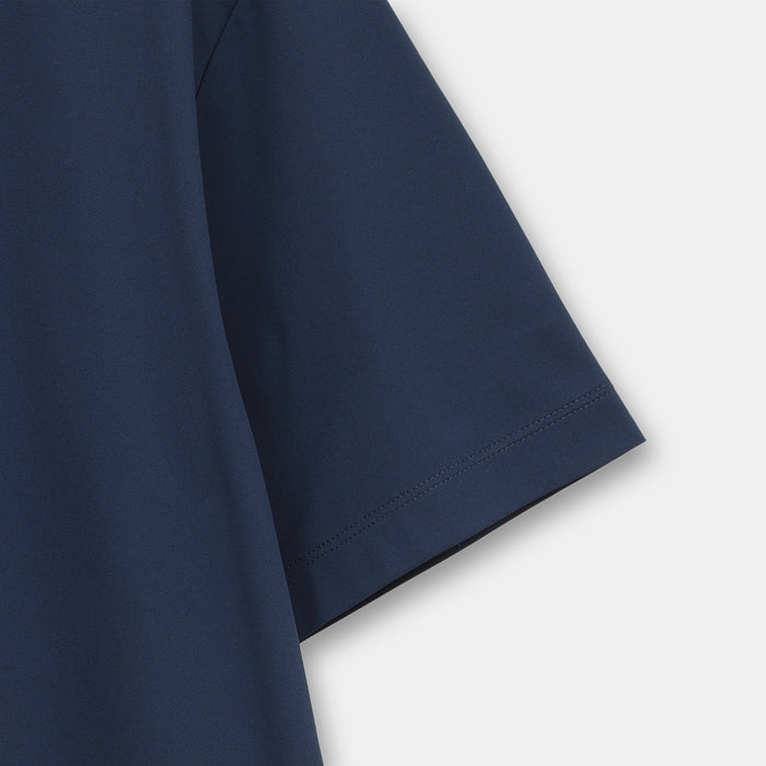 【QUIKSILVER X Callaway】CWQS MOCK NECK STバックロゴ半袖モックネック