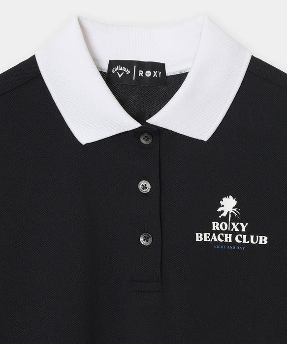 【Callaway×ROXY】S/S POLO カノコポロシャツ 【2026年夏モデル】