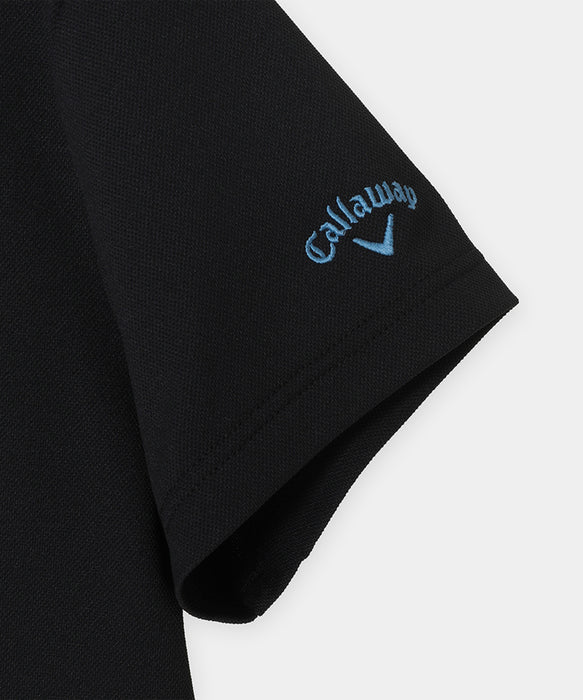 【Callaway×ROXY】S/S POLO カノコポロシャツ 【2026年夏モデル】