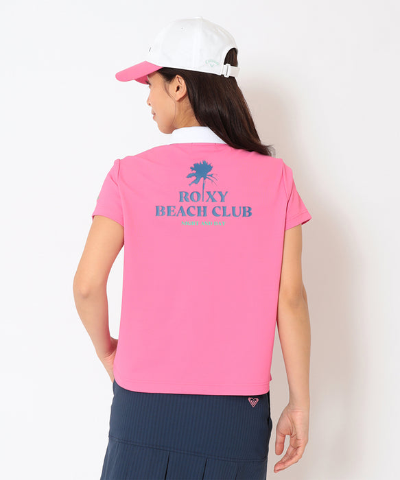 【Callaway×ROXY】S/S POLO カノコポロシャツ 【2026年夏モデル】