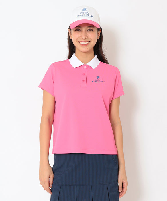 【Callaway×ROXY】S/S POLO カノコポロシャツ 【2026年夏モデル】
