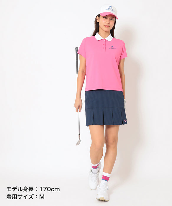 【Callaway×ROXY】S/S POLO カノコポロシャツ 【2026年夏モデル】