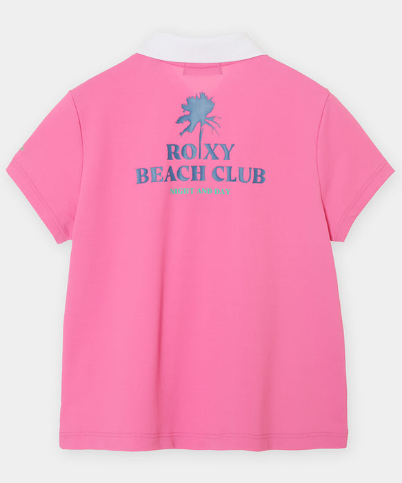 【Callaway×ROXY】S/S POLO カノコポロシャツ 【2026年夏モデル】