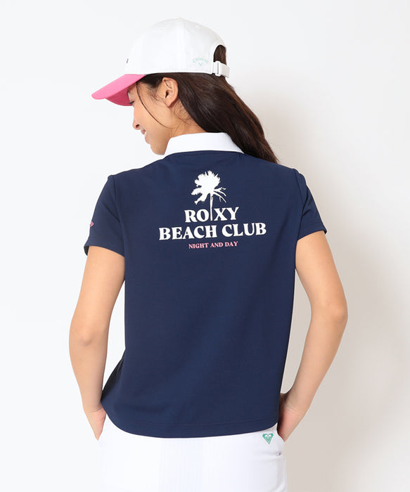 【Callaway×ROXY】S/S POLO カノコポロシャツ 【2026年夏モデル】