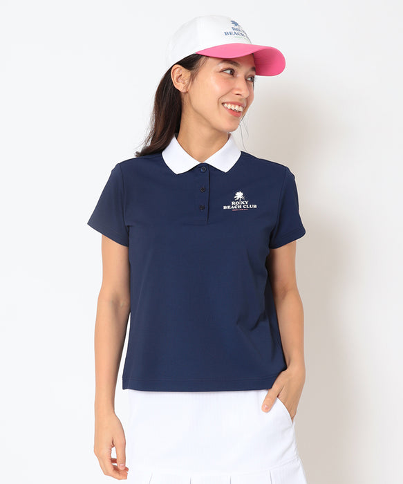 【Callaway×ROXY】S/S POLO カノコポロシャツ 【2026年夏モデル】