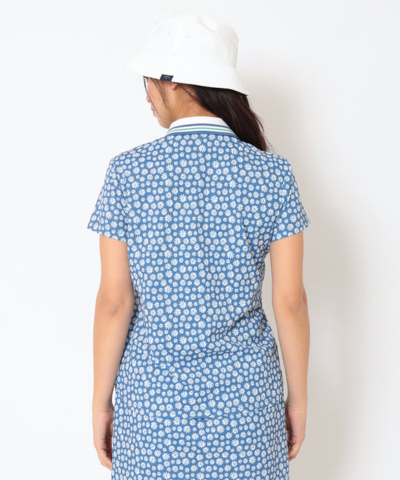 【Callaway×ROXY】S/S FITTED POLO カノコポロシャツ 【2026年夏モデル】