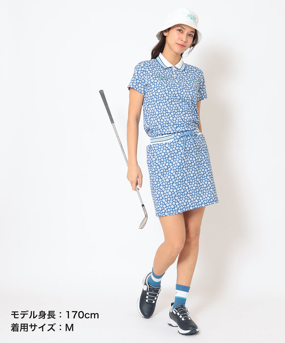 【Callaway×ROXY】S/S FITTED POLO カノコポロシャツ 【2026年夏モデル】