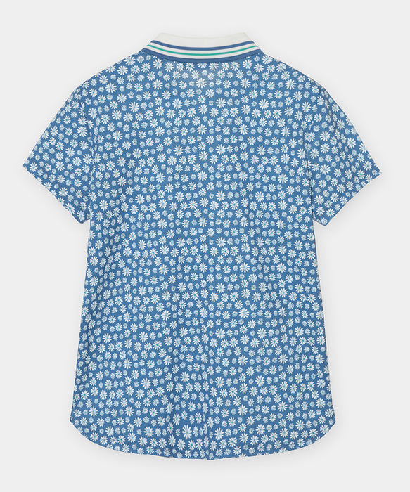 【Callaway×ROXY】S/S FITTED POLO カノコポロシャツ 【2026年夏モデル】