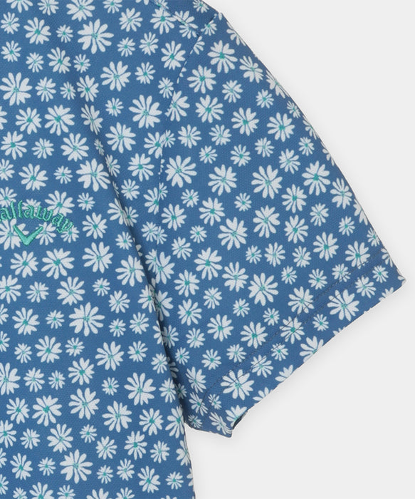 【Callaway×ROXY】S/S FITTED POLO カノコポロシャツ 【2026年夏モデル】