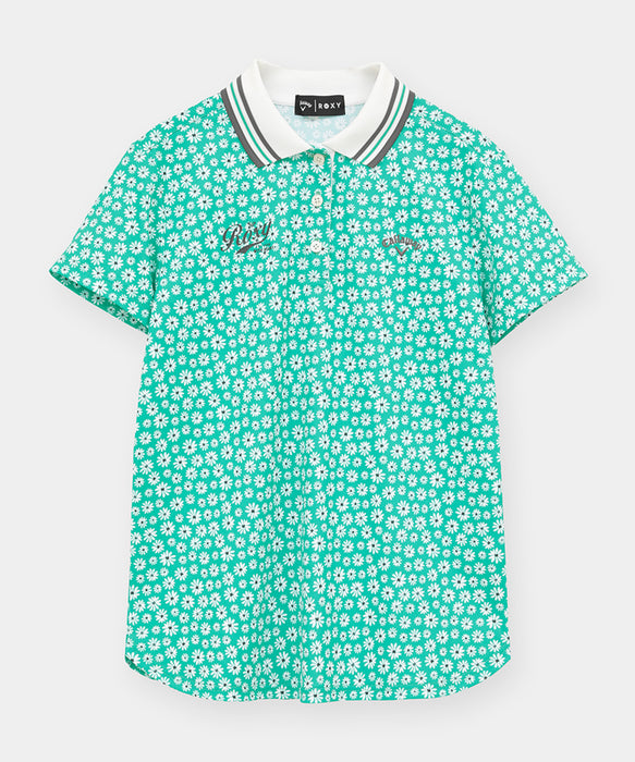 【Callaway×ROXY】S/S FITTED POLO カノコポロシャツ 【2026年夏モデル】