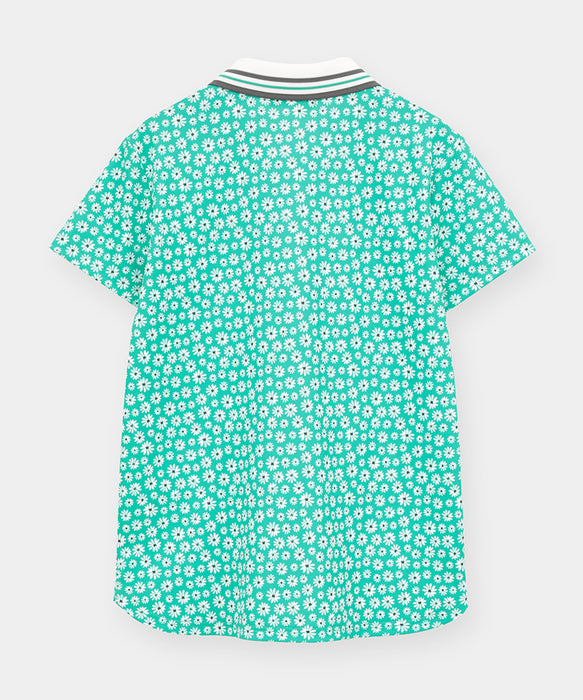 【Callaway×ROXY】S/S FITTED POLO カノコポロシャツ 【2026年夏モデル】