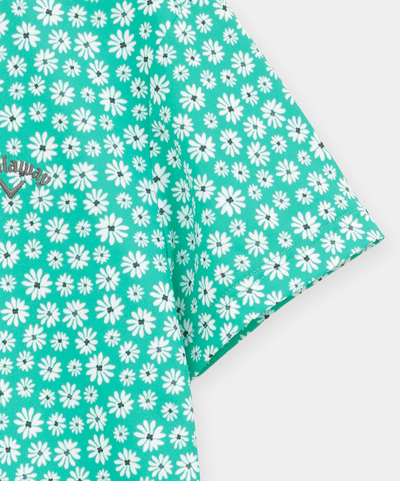 【Callaway×ROXY】S/S FITTED POLO カノコポロシャツ 【2026年夏モデル】