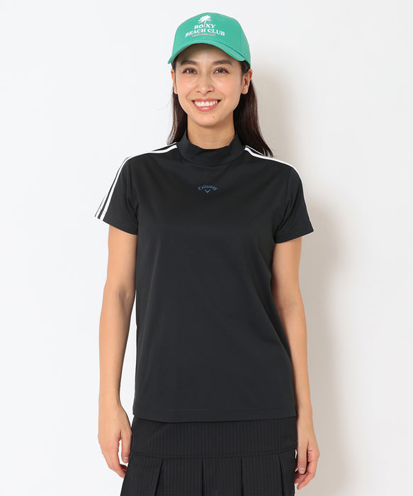 【Callaway×ROXY】LOGO MOCK NECK T コラボモックネックTシャツ 【2026年夏モデル】