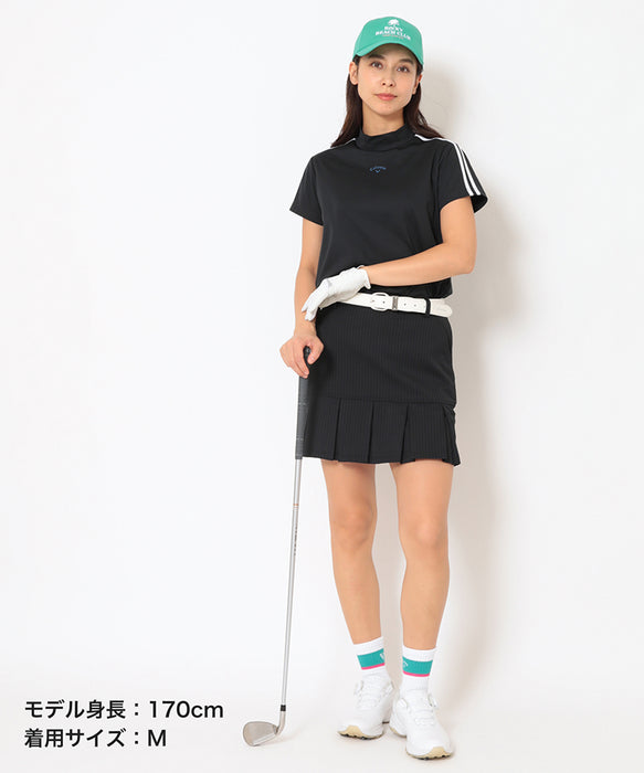 【Callaway×ROXY】LOGO MOCK NECK T コラボモックネックTシャツ 【2026年夏モデル】