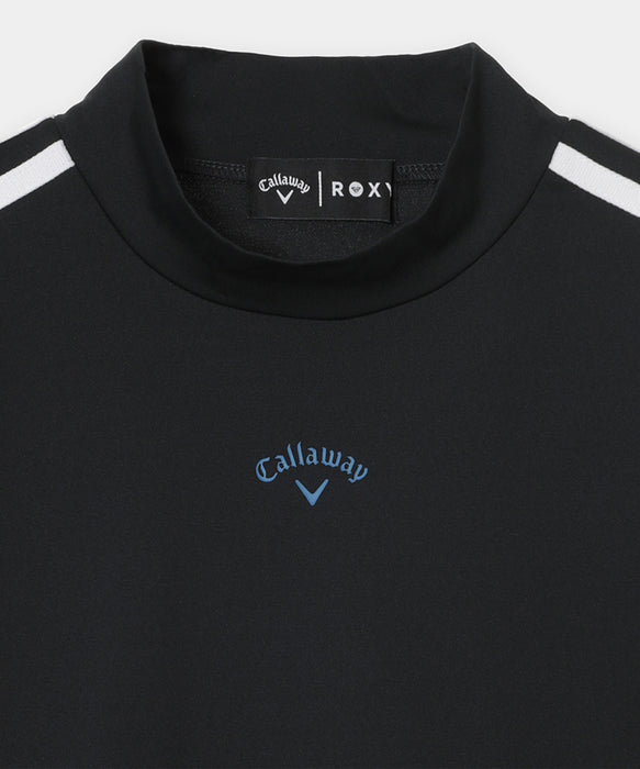 【Callaway×ROXY】LOGO MOCK NECK T コラボモックネックTシャツ 【2026年夏モデル】