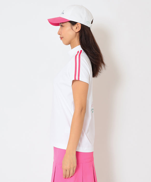 【Callaway×ROXY】LOGO MOCK NECK T コラボモックネックTシャツ 【2026年夏モデル】