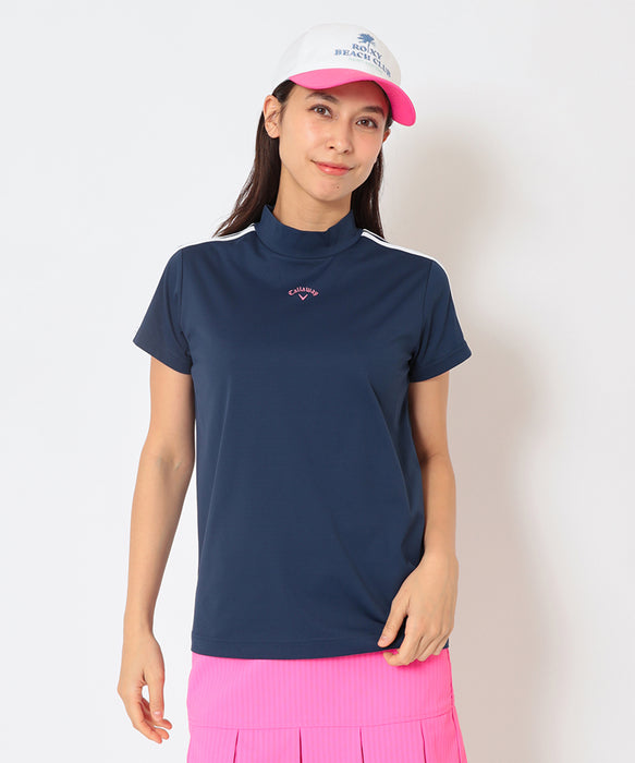 【Callaway×ROXY】LOGO MOCK NECK T コラボモックネックTシャツ 【2026年夏モデル】
