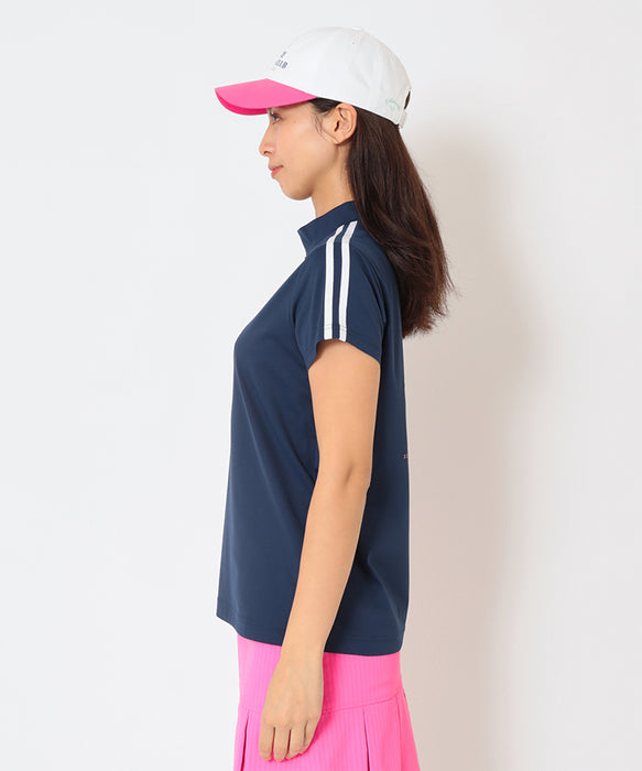 【Callaway×ROXY】LOGO MOCK NECK T コラボモックネックTシャツ 【2026年夏モデル】