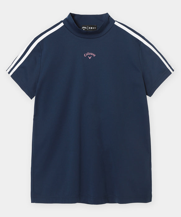 【Callaway×ROXY】LOGO MOCK NECK T コラボモックネックTシャツ 【2026年夏モデル】
