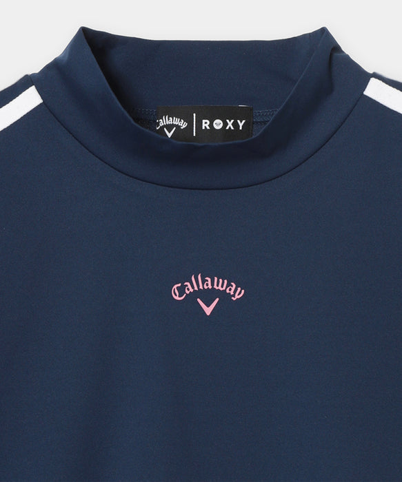 【Callaway×ROXY】LOGO MOCK NECK T コラボモックネックTシャツ 【2026年夏モデル】