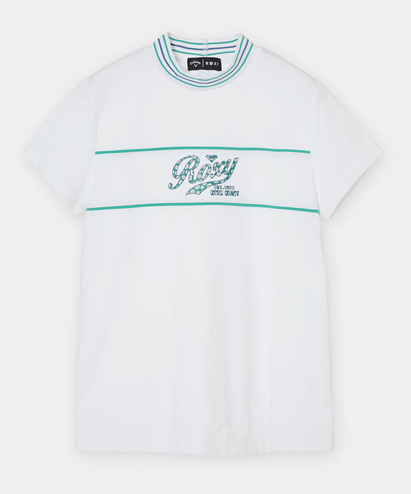 【Callaway×ROXY】MOCK NECK T コラボモックネックTシャツ 【2026年夏モデル】