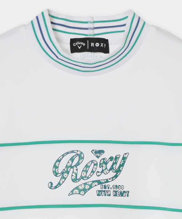 【Callaway×ROXY】MOCK NECK T コラボモックネックTシャツ 【2026年夏モデル】