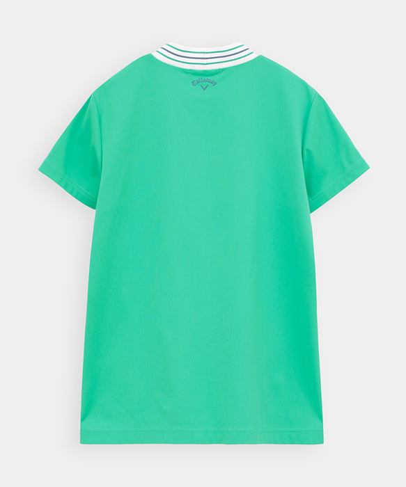 【Callaway×ROXY】MOCK NECK T コラボモックネックTシャツ 【2026年夏モデル】