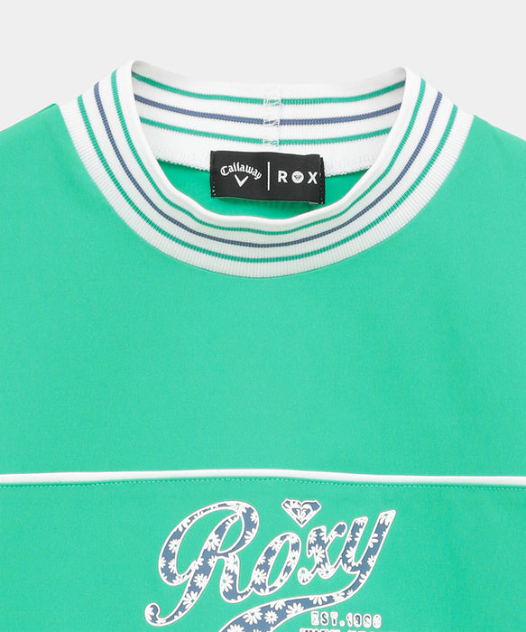 【Callaway×ROXY】MOCK NECK T コラボモックネックTシャツ 【2026年夏モデル】