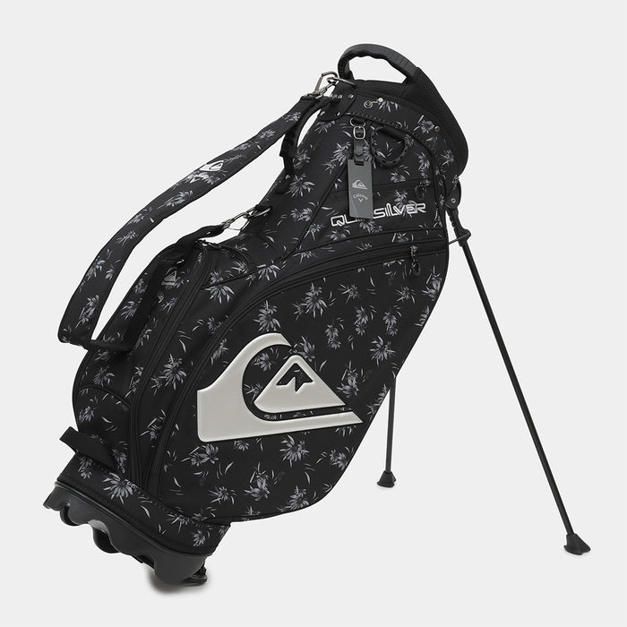 【QUIKSILVER X Callaway】CWQS COASTAL FLORAL CADDIE BAGQUIKSILVER コラボ/花柄スタンドゴルフバッグ