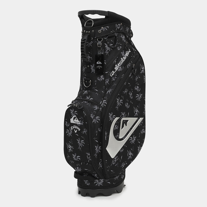 【QUIKSILVER X Callaway】CWQS COASTAL FLORAL CADDIE BAGQUIKSILVER コラボ/花柄スタンドゴルフバッグ