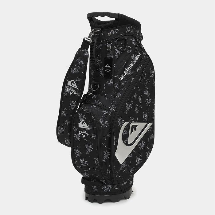 【QUIKSILVER X Callaway】CWQS COASTAL FLORAL CADDIE BAGQUIKSILVER コラボ/花柄スタンドゴルフバッグ
