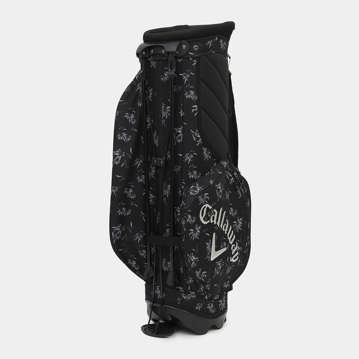 【QUIKSILVER X Callaway】CWQS COASTAL FLORAL CADDIE BAGQUIKSILVER コラボ/花柄スタンドゴルフバッグ