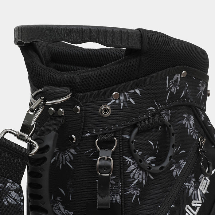 【QUIKSILVER X Callaway】CWQS COASTAL FLORAL CADDIE BAGQUIKSILVER コラボ/花柄スタンドゴルフバッグ