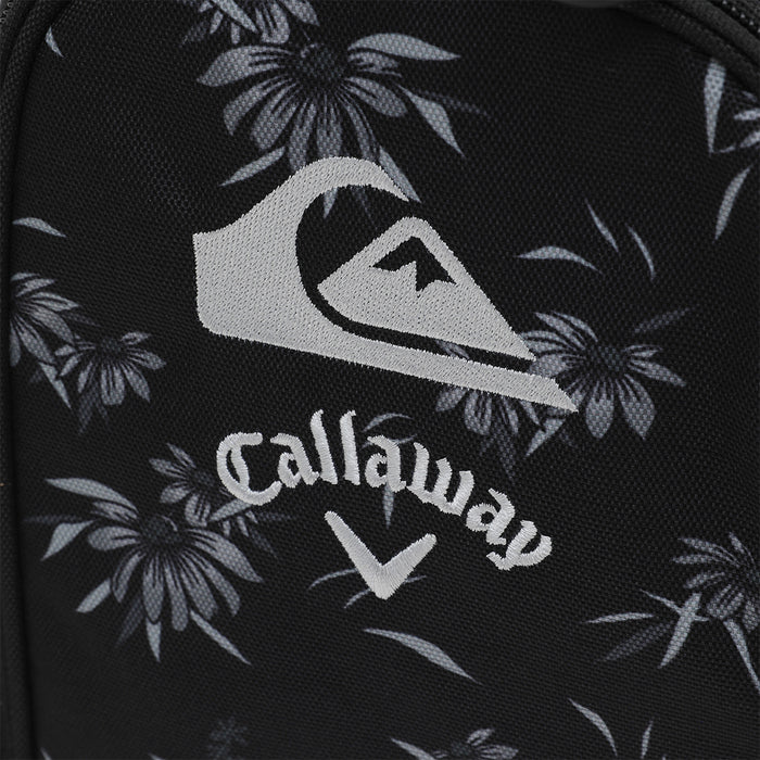 【QUIKSILVER X Callaway】CWQS COASTAL FLORAL CADDIE BAGQUIKSILVER コラボ/花柄スタンドゴルフバッグ