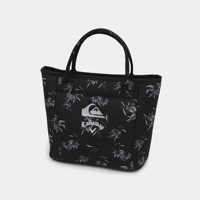 【QUIKSILVER X Callaway】CWQS COASTAL FLORAL ROUND TOTE花柄ラウンドトート