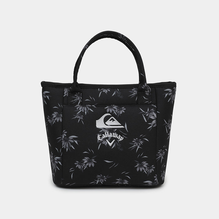 【QUIKSILVER X Callaway】CWQS COASTAL FLORAL ROUND TOTE花柄ラウンドトート