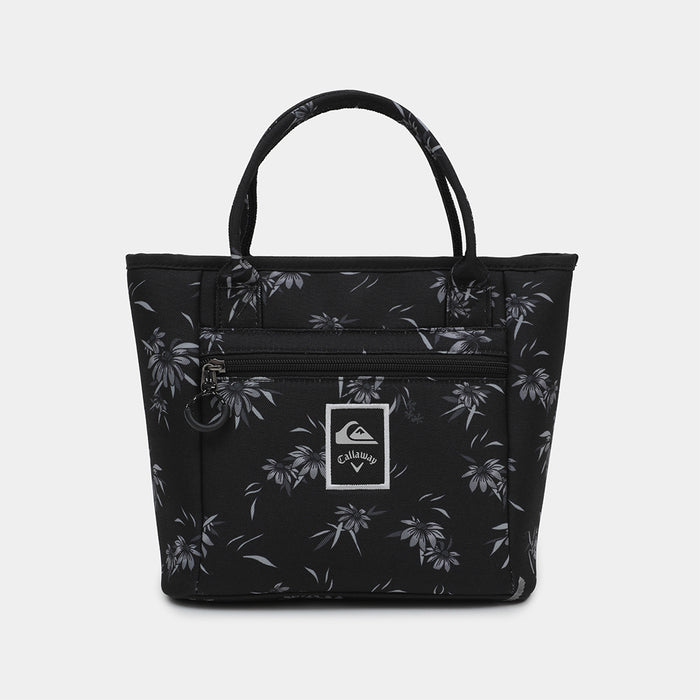 【QUIKSILVER X Callaway】CWQS COASTAL FLORAL ROUND TOTE花柄ラウンドトート
