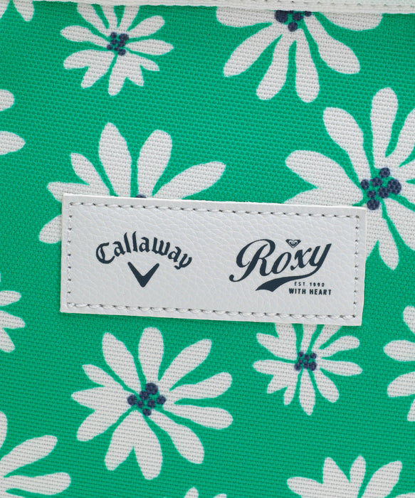 【Callaway×ROXY】FLORAL ROUND TOTE BAG 花柄トートバッグ 【2026年夏モデル】