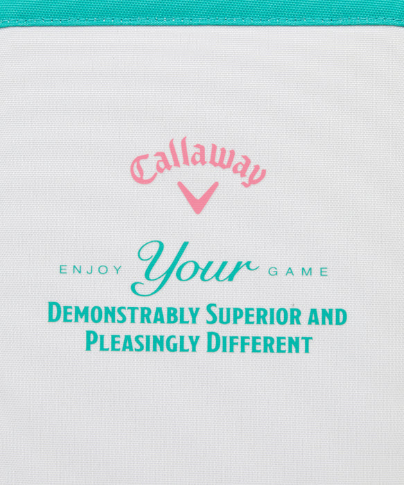 【Callaway×ROXY】 CADDIE BAG ロゴキャディバッグ 【2026年夏モデル】