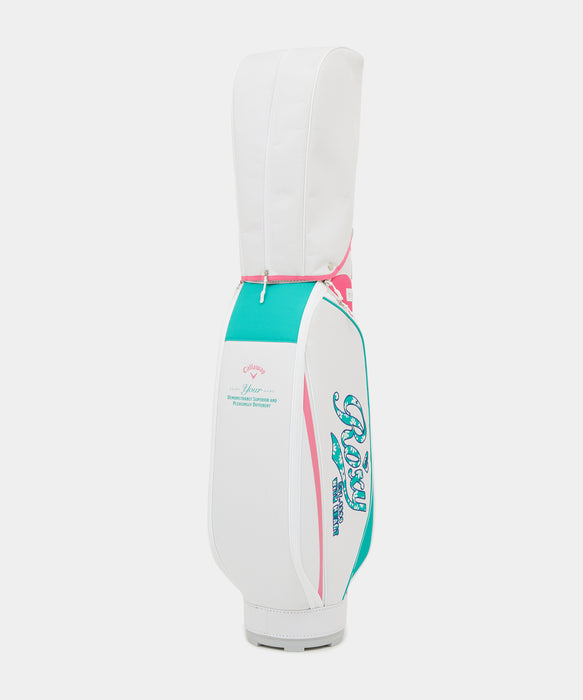 【Callaway×ROXY】 CADDIE BAG ロゴキャディバッグ 【2026年夏モデル】