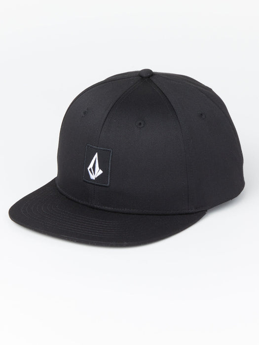 【OUTLET】VOLCOM V Square Snapback Hat - Black