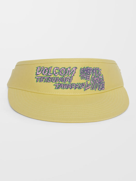 【OUTLET】VOLCOM Tetsunori Visor Cap - AURA YELLOW