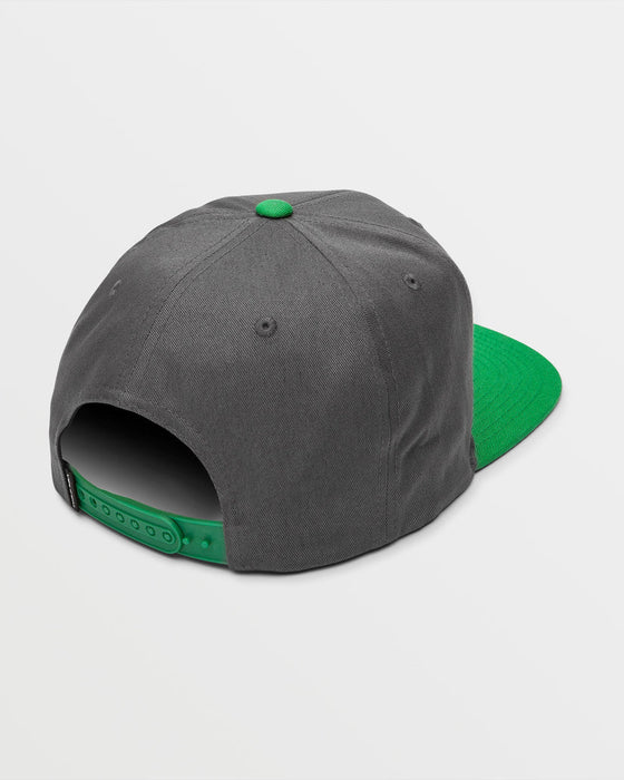 OUTLET】VOLCOM Fergadelic Adjustable Hat - Dark Grey