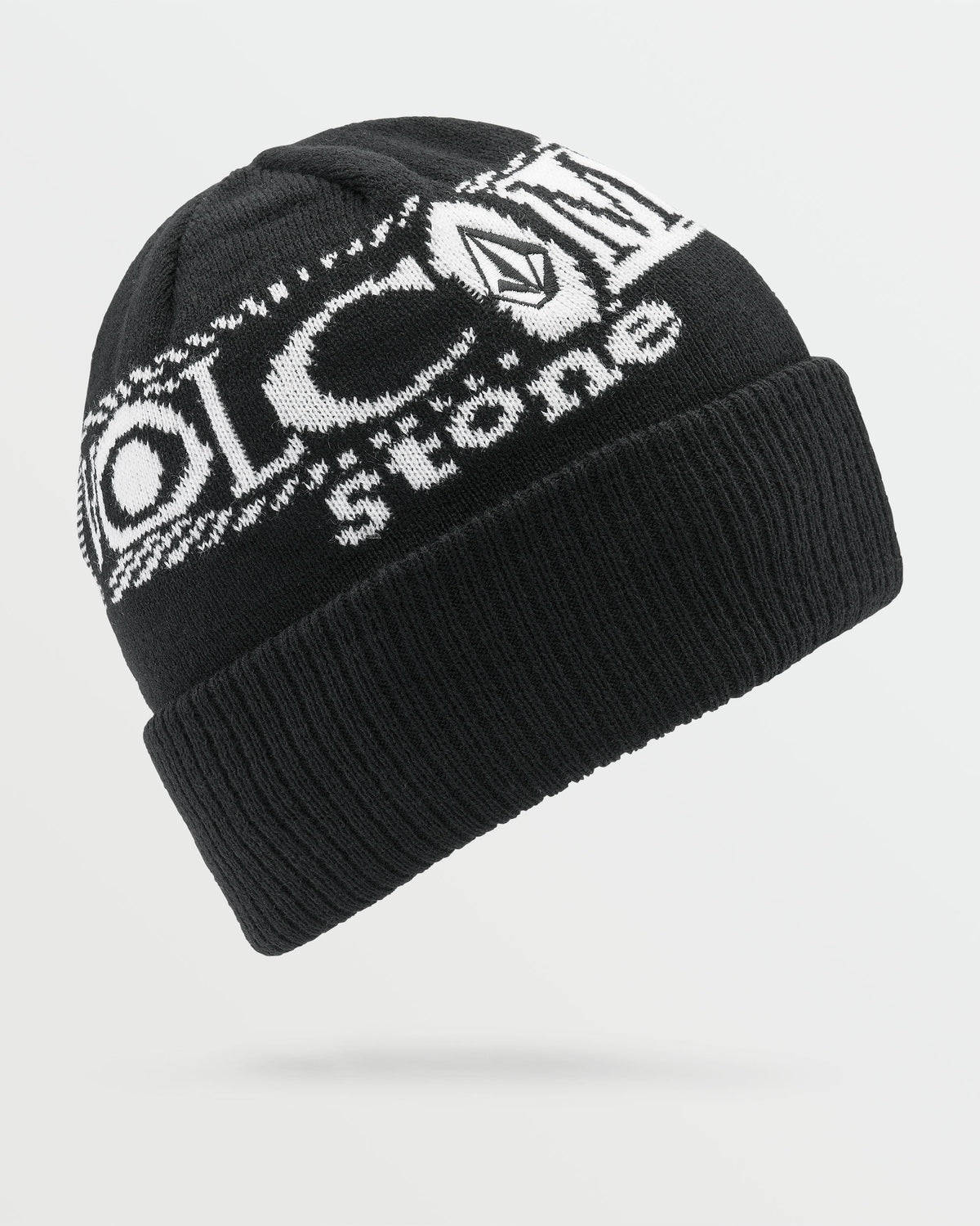 OUTLET】VOLCOM Lib Stone Legacy Beanie - Black